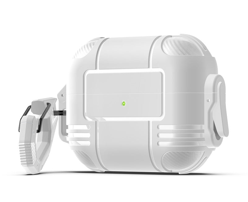 Third Generation Bluetooth Earphone Protective Case in various colors, designed for AirPods, showcasing its flip-type design and durable materials.