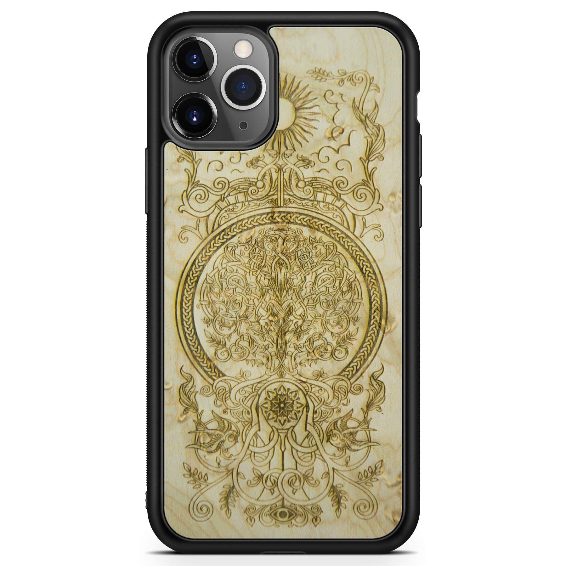 Intricately designed phone case