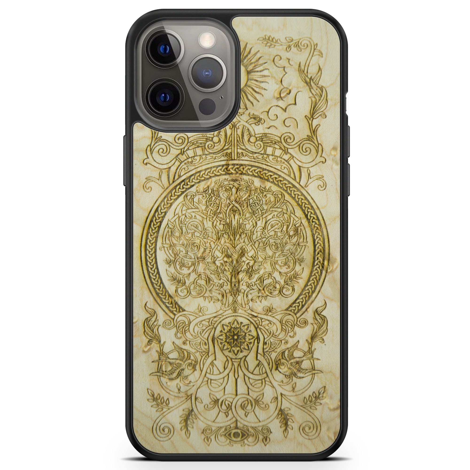 Ornate iPhone case with intricate design