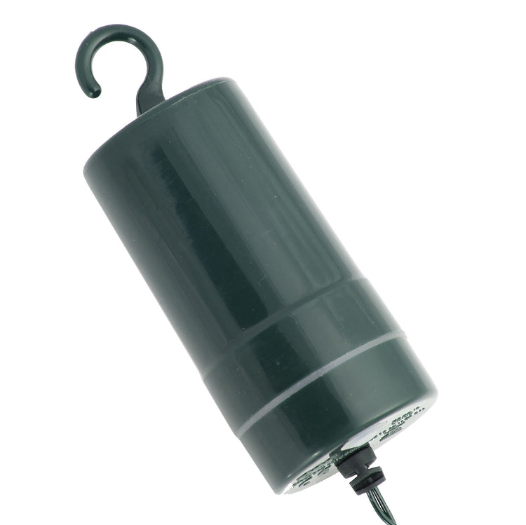 50 LED battery operated string lights glowing warmly, perfect for indoor and outdoor decoration.