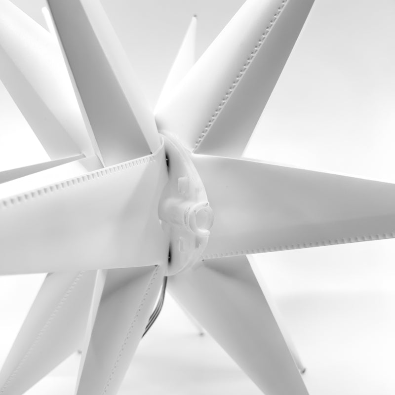 Large 22-inch Twinklers™ LED star with vibrant colors, perfect for indoor and outdoor decoration.