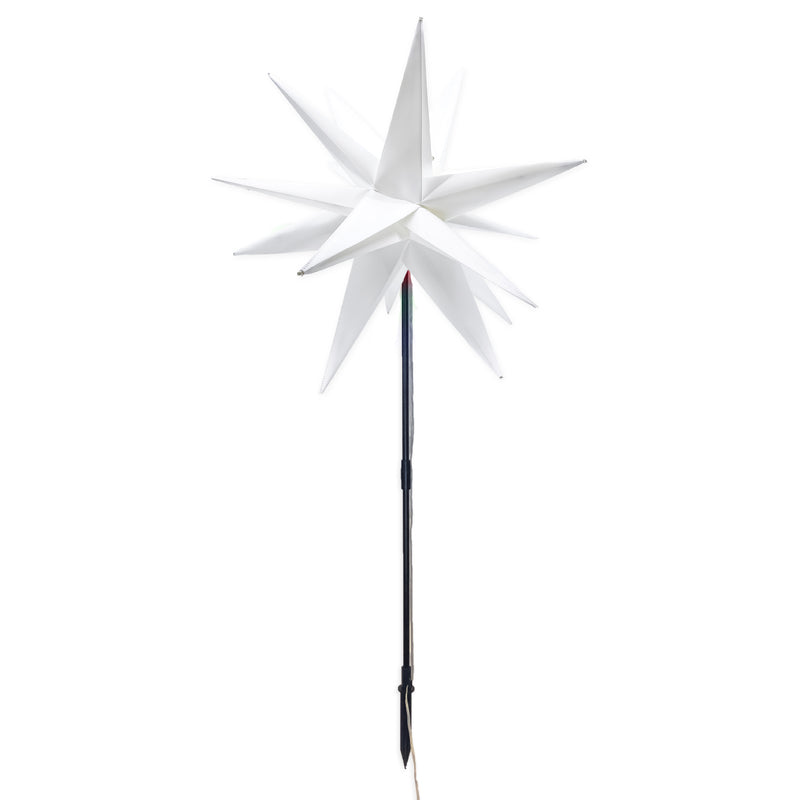 Large 22-inch Twinklers™ LED star with vibrant colors, perfect for indoor and outdoor decoration.
