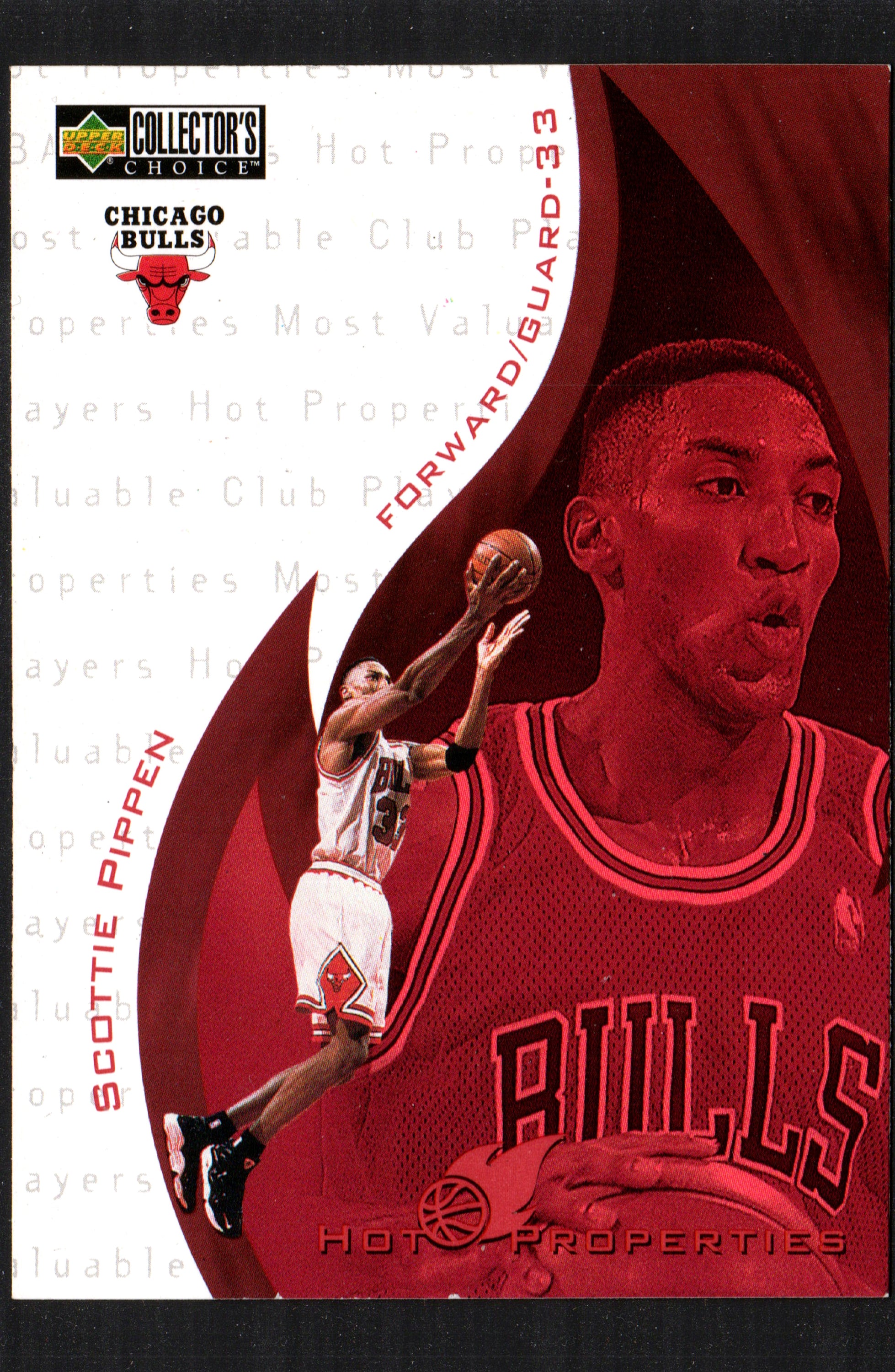 Scottie Pippen Chicago Bulls #359 trading card from 1997-98 Upper Deck, featuring Pippen in his Bulls uniform.
