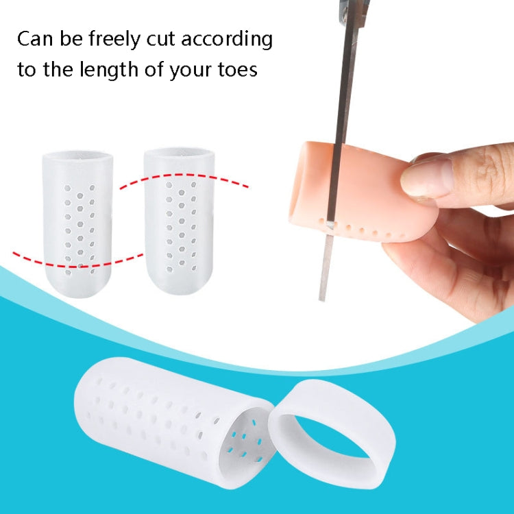 High-quality SEBS toe protective covers designed for high heels, featuring breathable holes and customizable lengths for comfort.