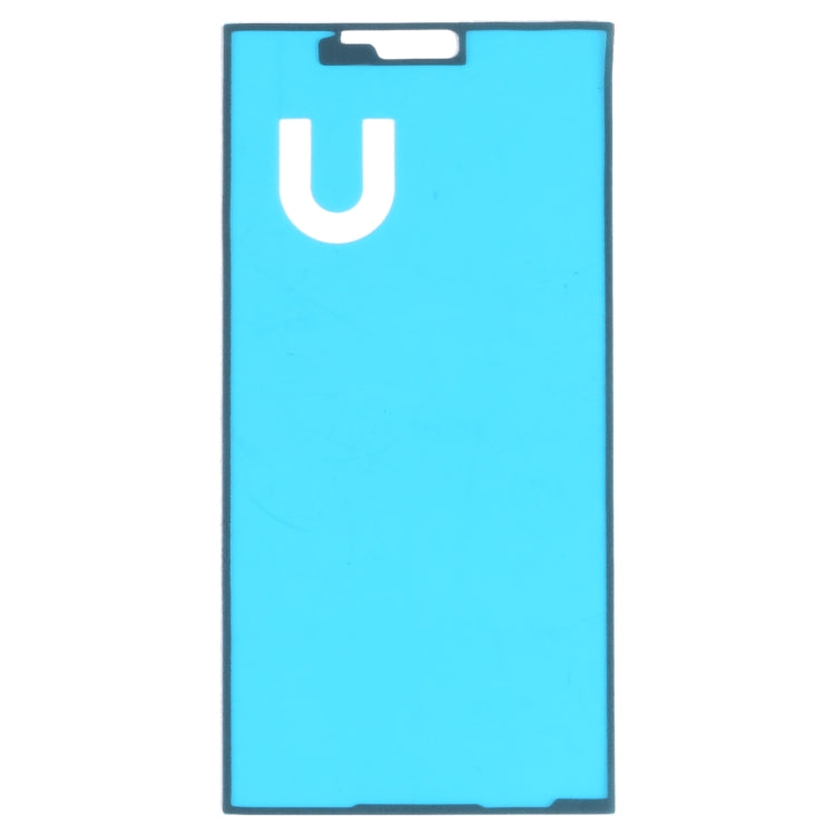 10 PCS Original Front Housing Adhesive for Sony Xperia XZ1 Compact, showcasing the adhesive strips in a neat arrangement.