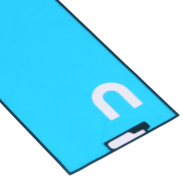 10 PCS Original Front Housing Adhesive for Sony Xperia XZ1 Compact, showcasing the adhesive strips in a neat arrangement.