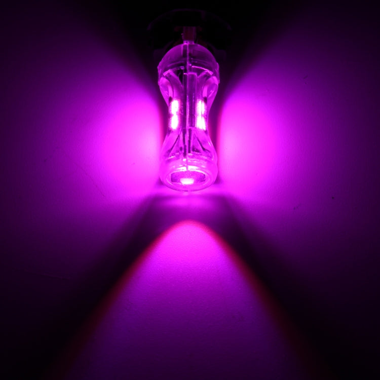 10 PCS T10 DC12V Car Clearance Light with 5 LEDs, showcasing a compact design ideal for vehicle lighting upgrades.