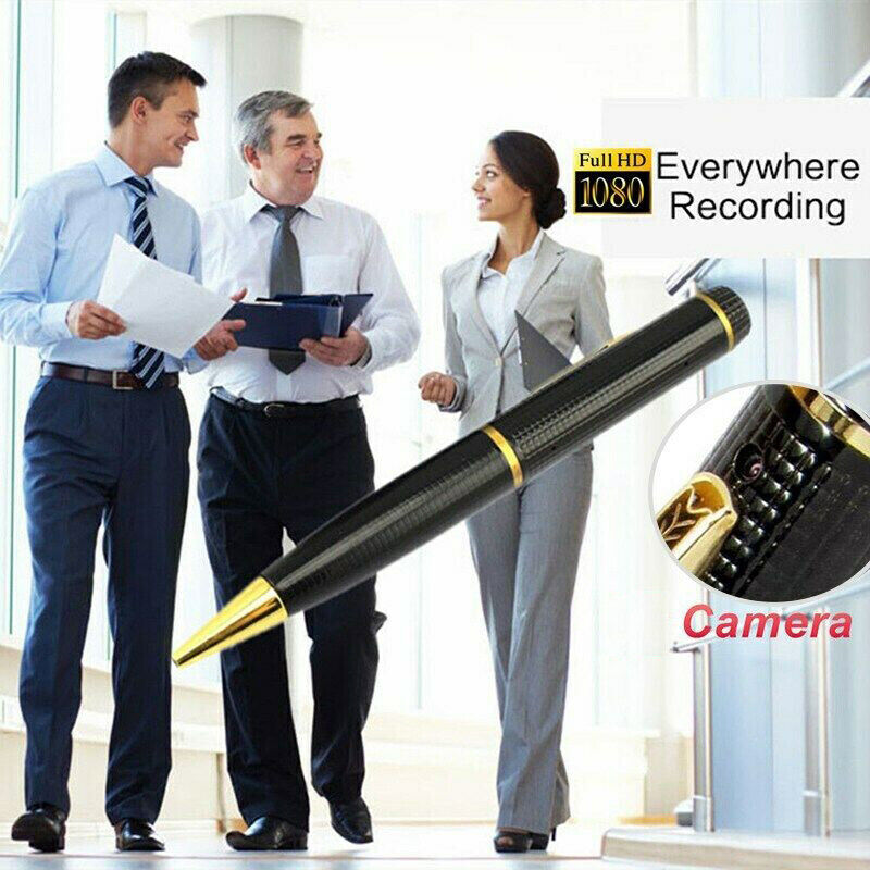 1080P HD Pocket Pen Camera, a sleek and discreet mini body video recorder designed to look like a regular pen.