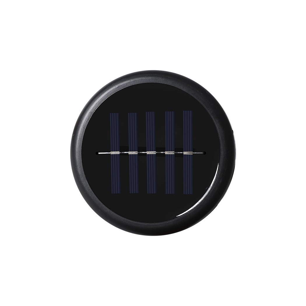 10Pcs Snake Repeller Ultrasonic Solar Powered Pest Repellent, black durable design for outdoor use, effective against snakes and rodents.