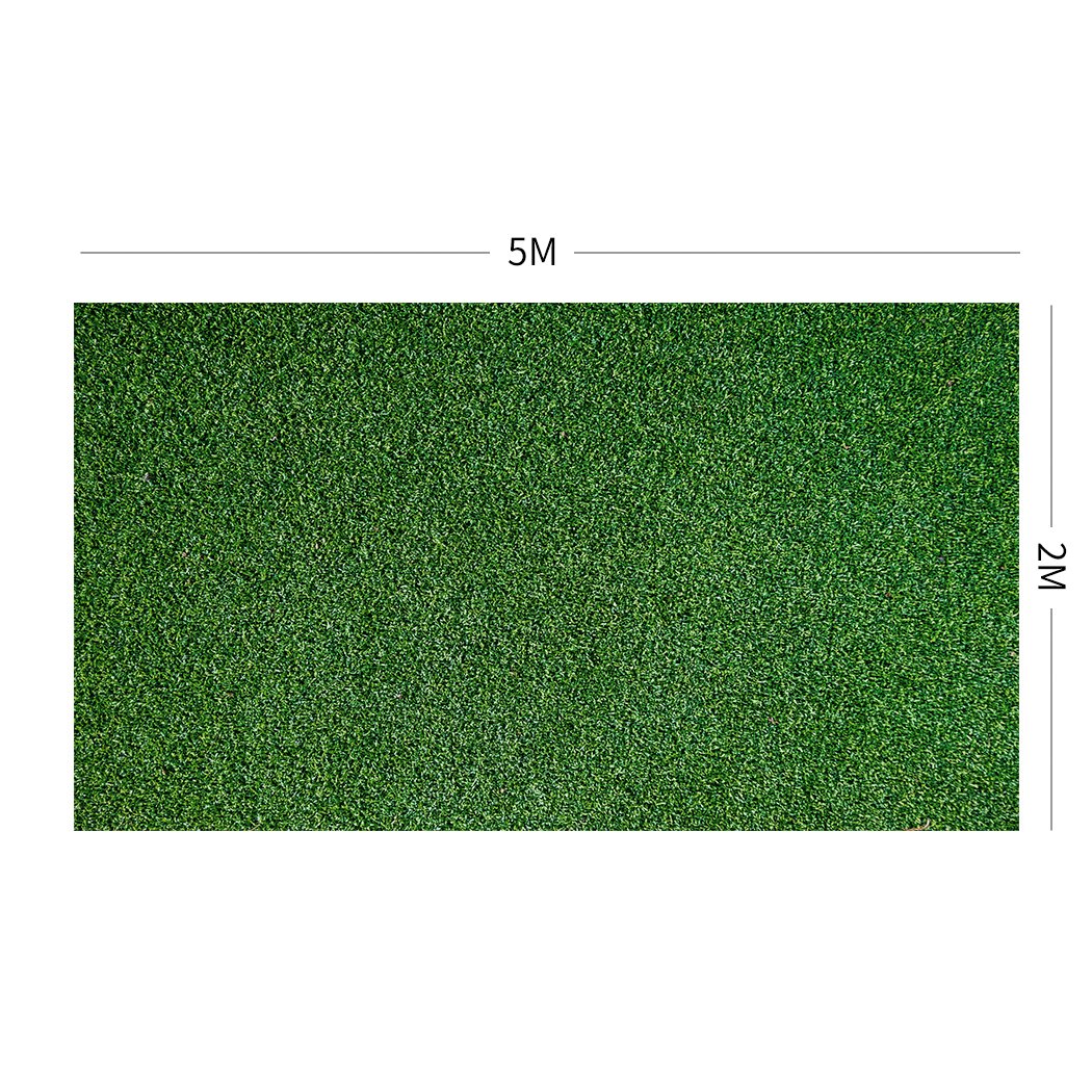 10SQM Artificial Grass Lawn Flooring in vibrant green color, showcasing realistic texture and soft pile height, ideal for outdoor and indoor use.
