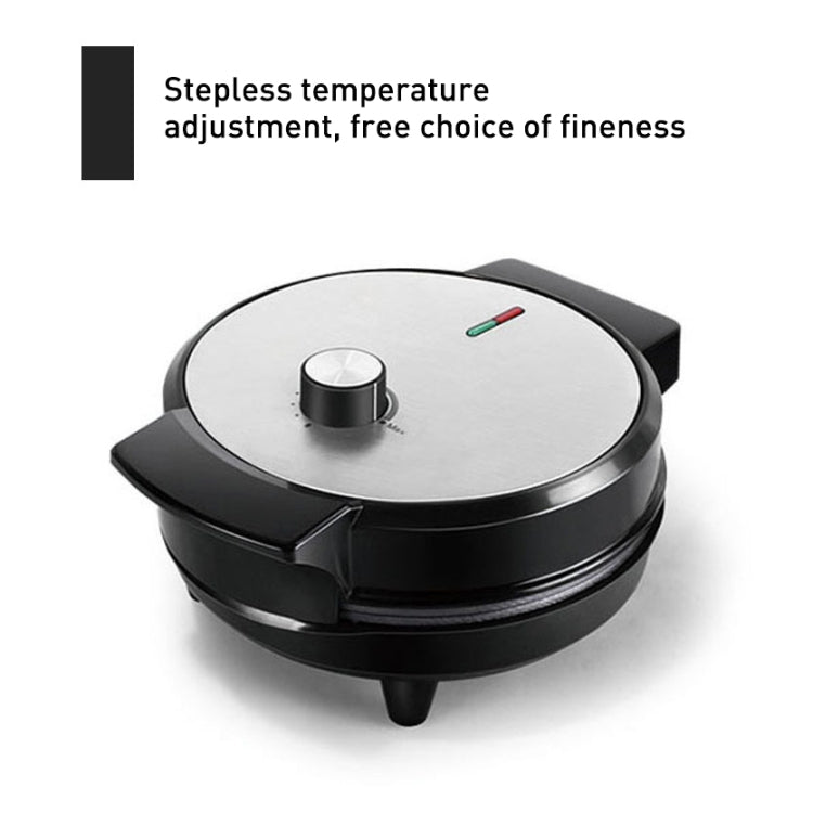 1000W Waffle Maker with non-stick coating and adjustable temperature settings, perfect for making waffles and sandwiches.