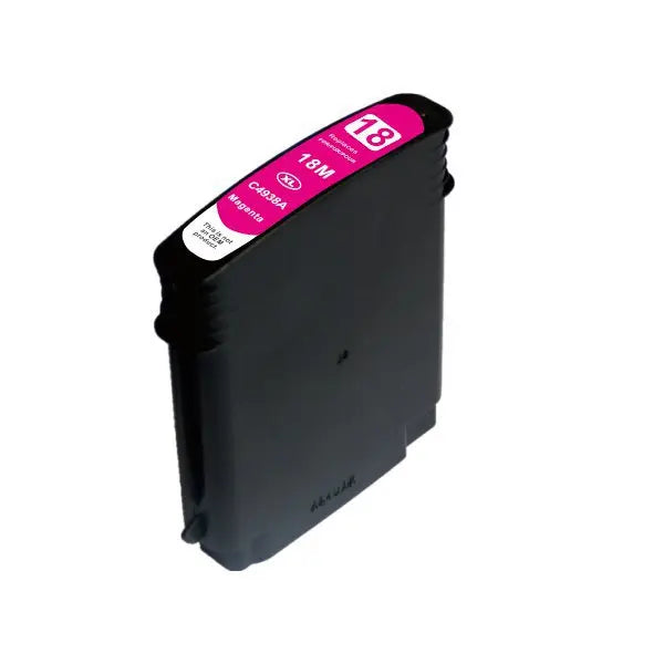 18 #18 High Yield Magenta Compatible Inkjet Cartridge with vibrant magenta ink for high-quality printing.