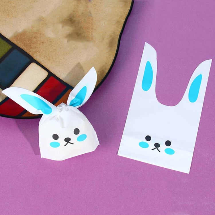 Colorful Cartoon Rabbit Ears Gift Packaging Bags, perfect for candy and snacks, showcasing a playful design with a three-dimensional bottom.