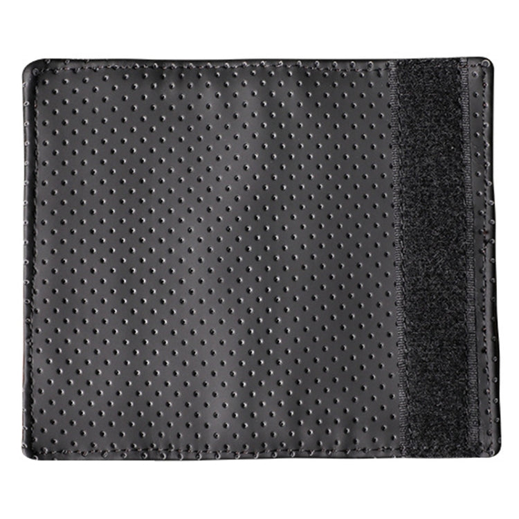 Car Door Handle Decorative Anti-Scratch Cover made of fur, showcasing its stylish design and comfortable grip.