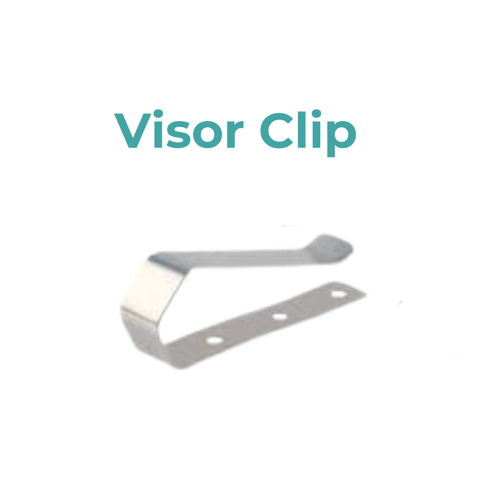 2 For Universal Clicker 375LM 375UT KLIK1U Garage Door Opener Remote with visor clip and illuminated buttons.