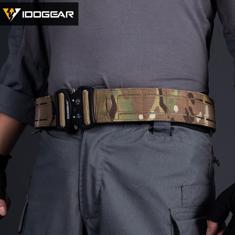 2 Inch Tactical Belt featuring a quick release metal buckle, made of durable nylon material, available in various colors and sizes.