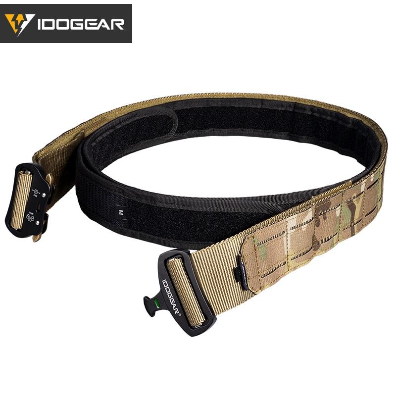 2 Inch Tactical Belt featuring a quick release metal buckle, made of durable nylon material, available in various colors and sizes.