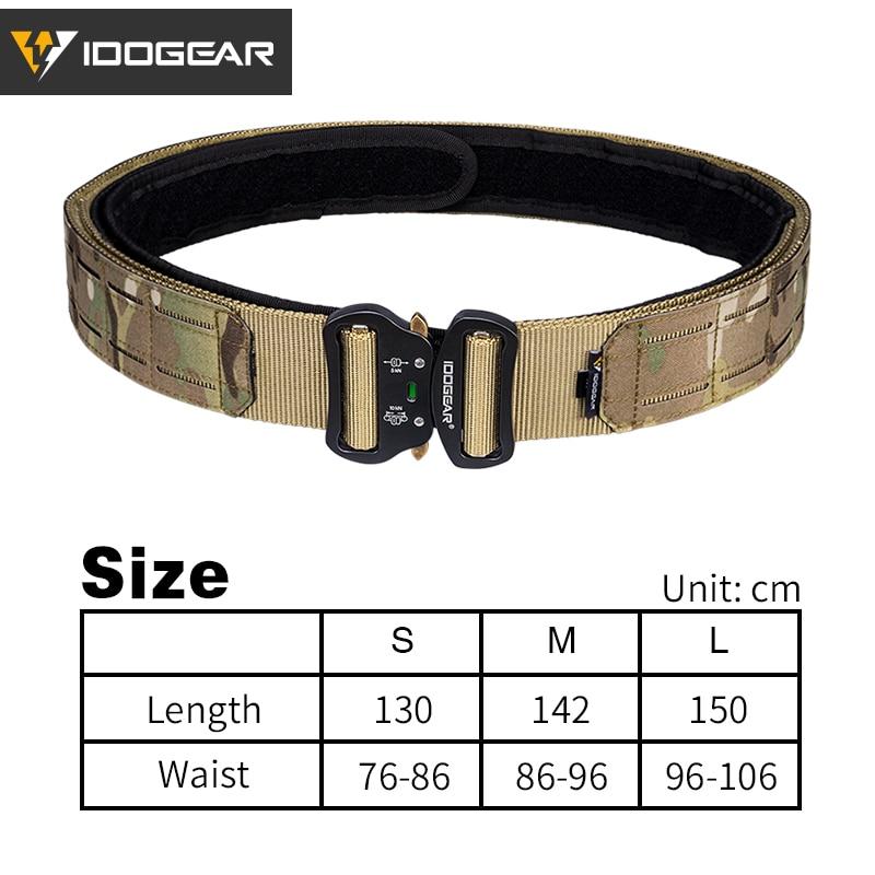 2 Inch Tactical Belt featuring a quick release metal buckle, made of durable nylon material, available in various colors and sizes.