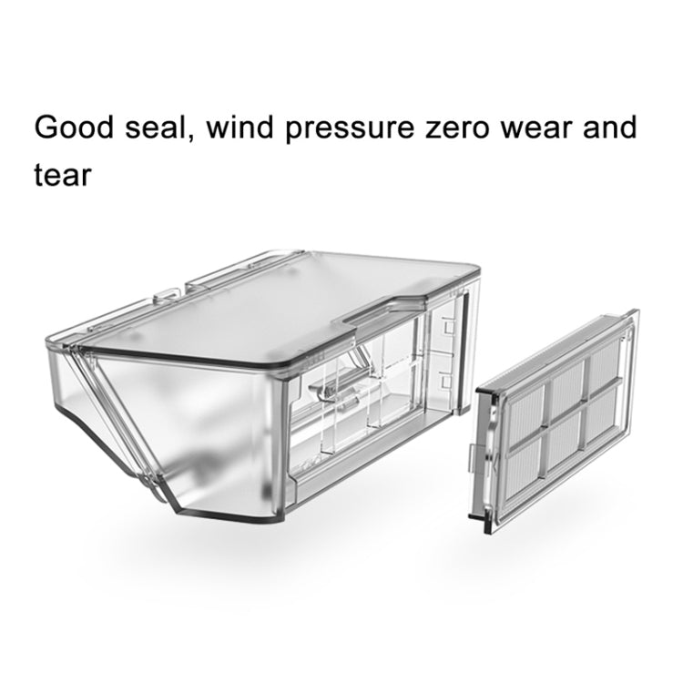 Two pieces of Original Xiaomi Mijia Cleaning Robot Sealed Dust Box, designed for effective dust filtration and easy maintenance.