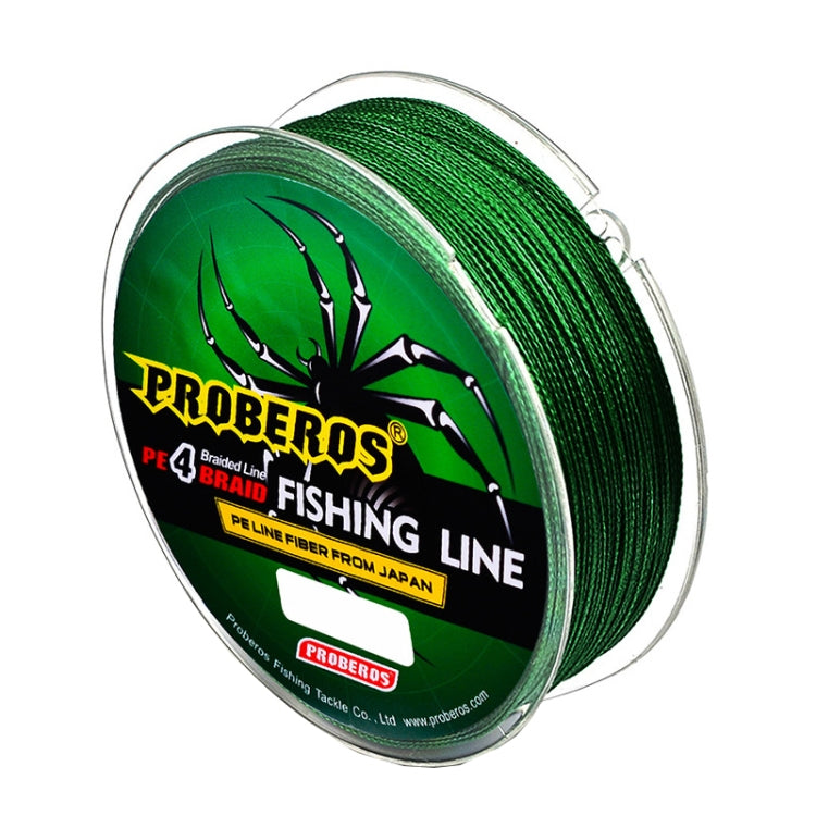 Two pieces of PROBEROS 4 Edited 100M Strong Horse Fish Line, showcasing its durable and smooth design for fishing.