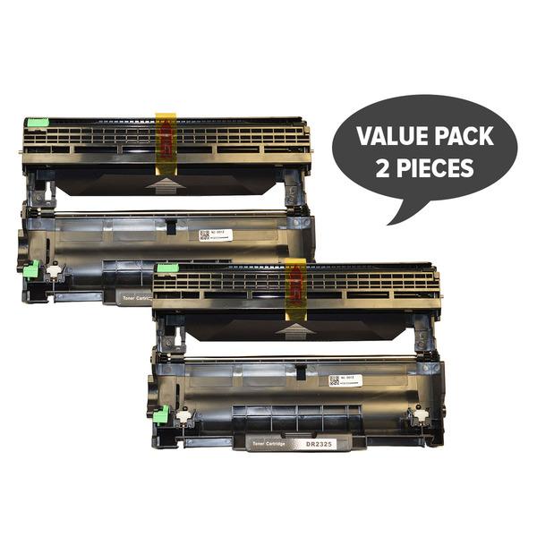 Two DR-2325 Premium Generic Drum Units displayed together, showcasing their sleek design and compatibility features.