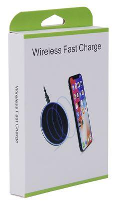 Two fast USB wireless mobile phone chargers with sleek aluminium design, suitable for all Qi-enabled devices.