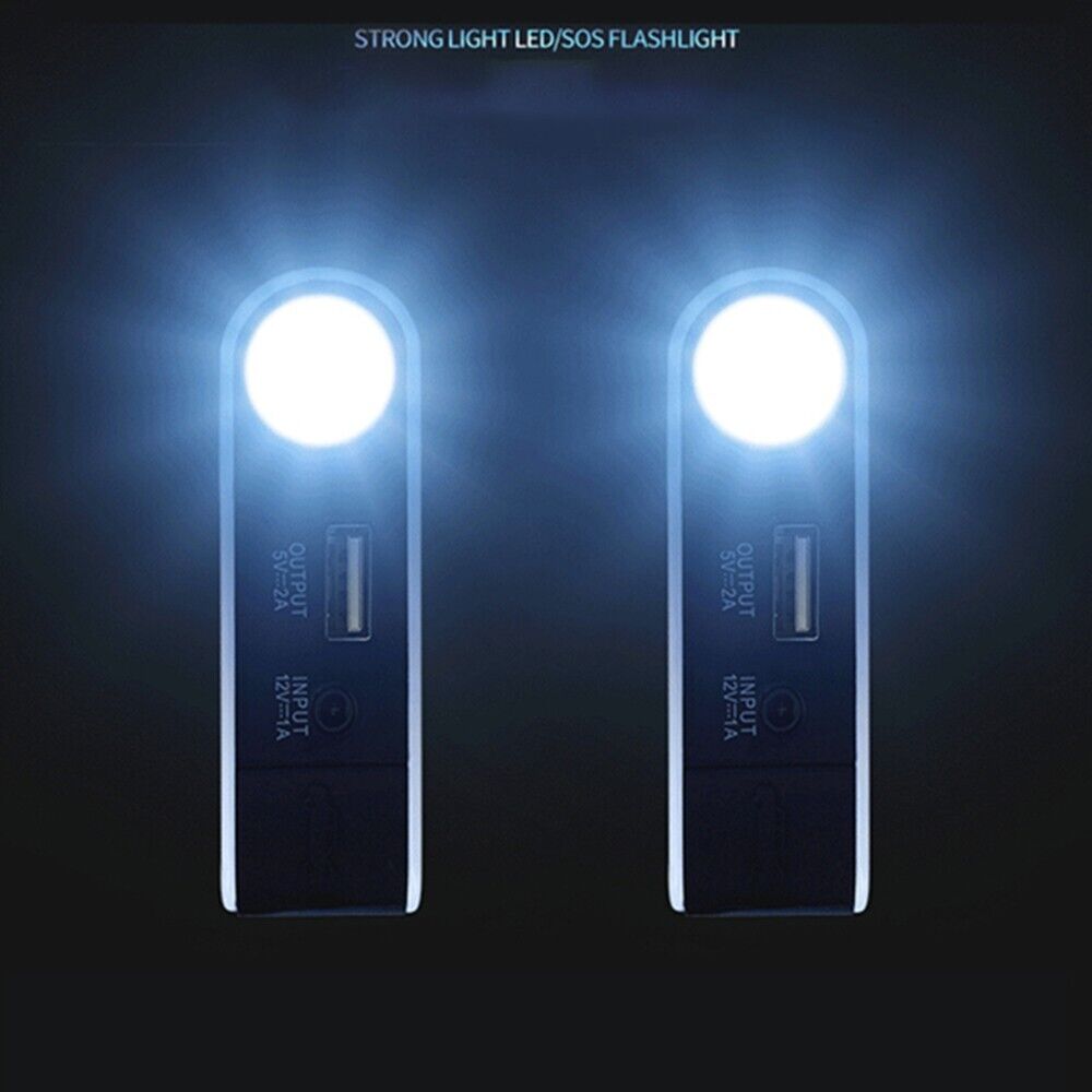 20000mAh Car Jump Starter Booster with smart jumper cables and LED light, designed for quick vehicle starts and device charging.