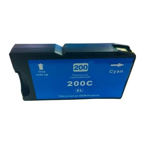 200XL / 220XL Pigment Cyan Compatible Cartridge with vibrant cyan ink and advanced chip technology.