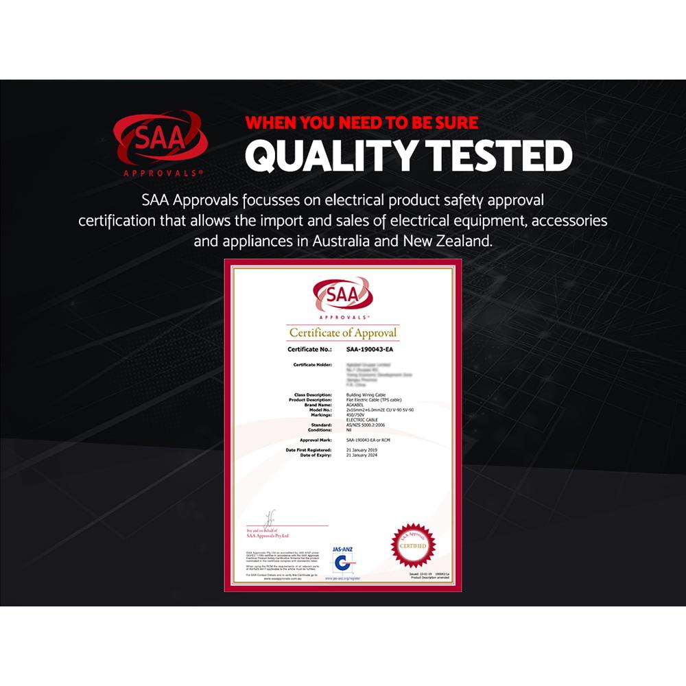 2.5MM Electrical Cable Twin Core Extension Wire with black PVC sheathing, ideal for car solar panel applications.