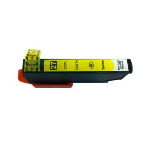 277XL Yellow Compatible Inkjet Cartridge with 14ml ink volume, designed for vibrant color printing.