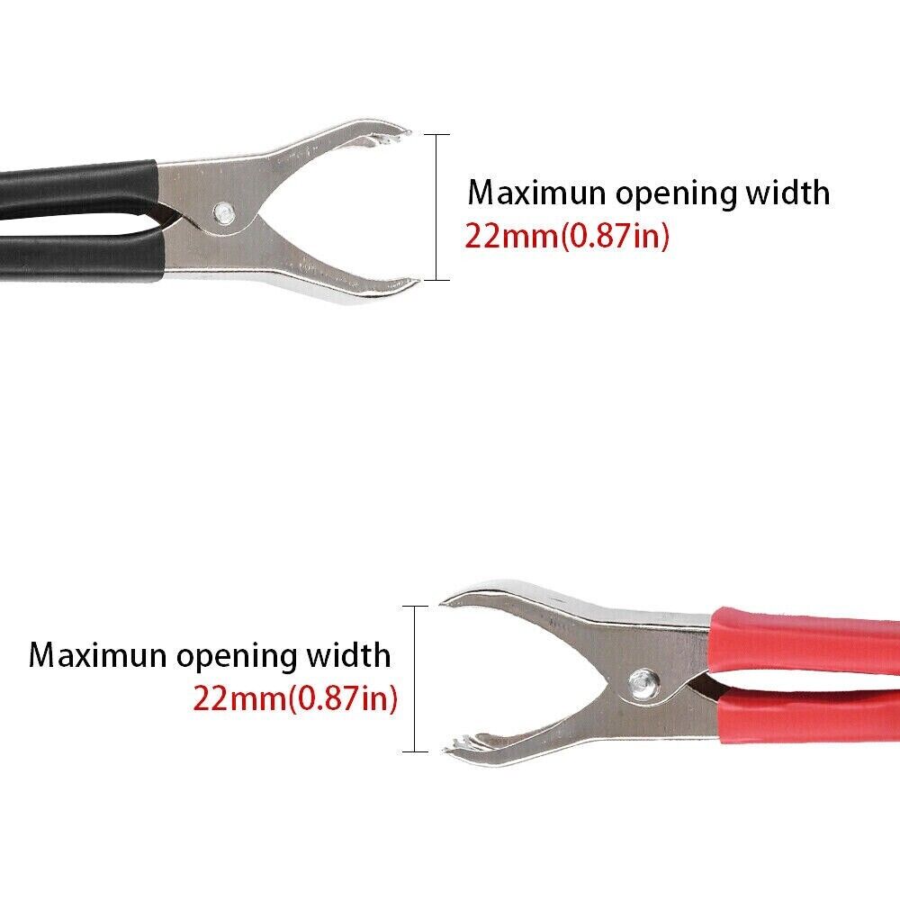 2PCS Car Battery Alligator Clamp Clip Cigarette Lighter Power Adapter with alligator clips and female socket for 12V applications.