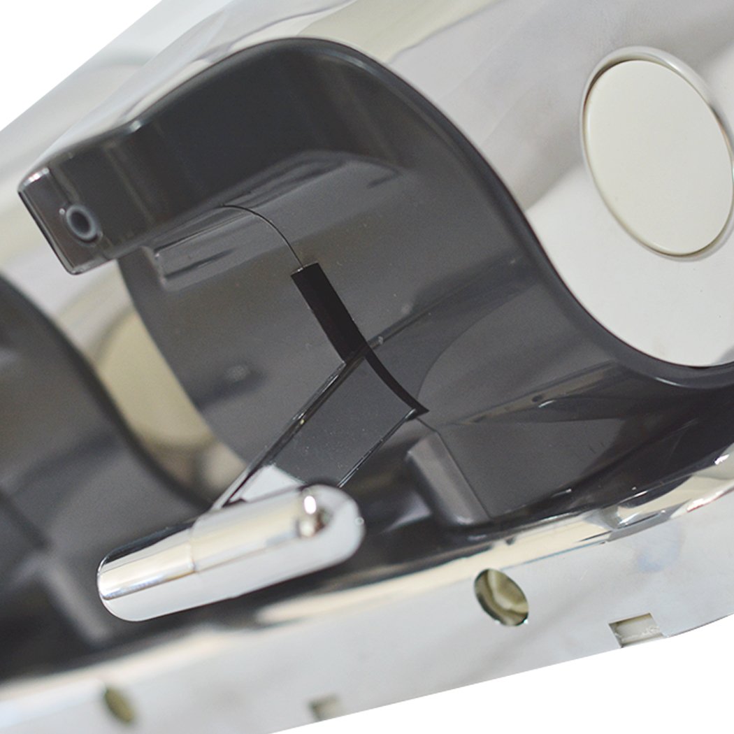 Stylish wall-mounted soap dispenser with three bottles for shampoo, gel, and soap, designed for bathrooms and kitchens.