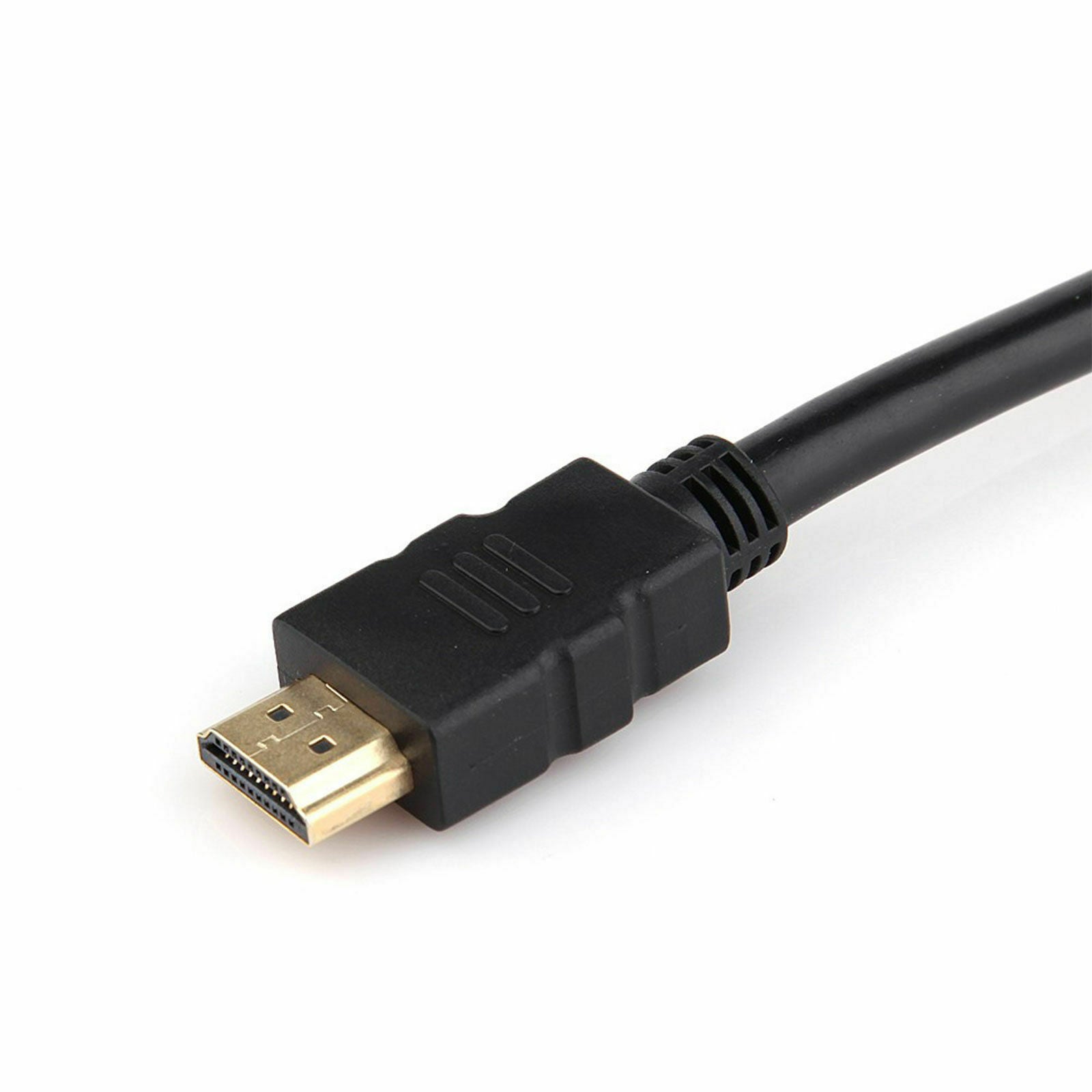 3 Port HDMI Splitter Cable with 1080P and 4K support, showcasing its sleek design and multiple input ports.