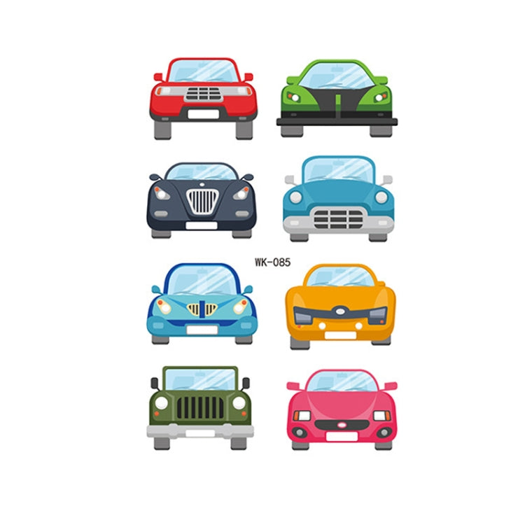 A colorful assortment of 30 PCS Children Cartoon Temporary Tattoo Stickers featuring various fun designs suitable for kids.