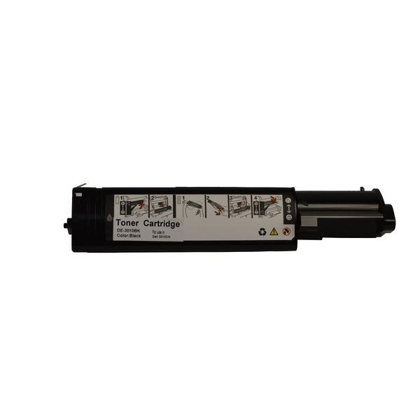 3010 Black Premium Generic Toner cartridge, remanufactured for high-quality printing.