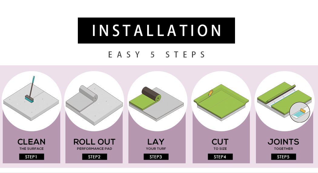 30SQM Artificial Grass Lawn Flooring in lush olive green color, showcasing its realistic texture and thickness, perfect for outdoor spaces.