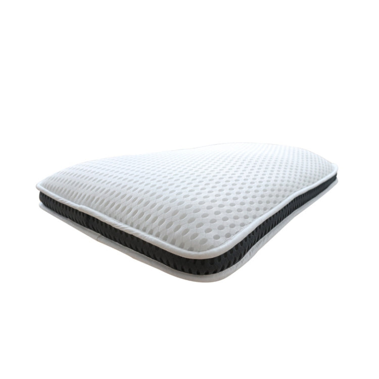 3D Slow Rebound Memory Pillow with double-sided mesh design, showcasing its breathable and supportive structure.
