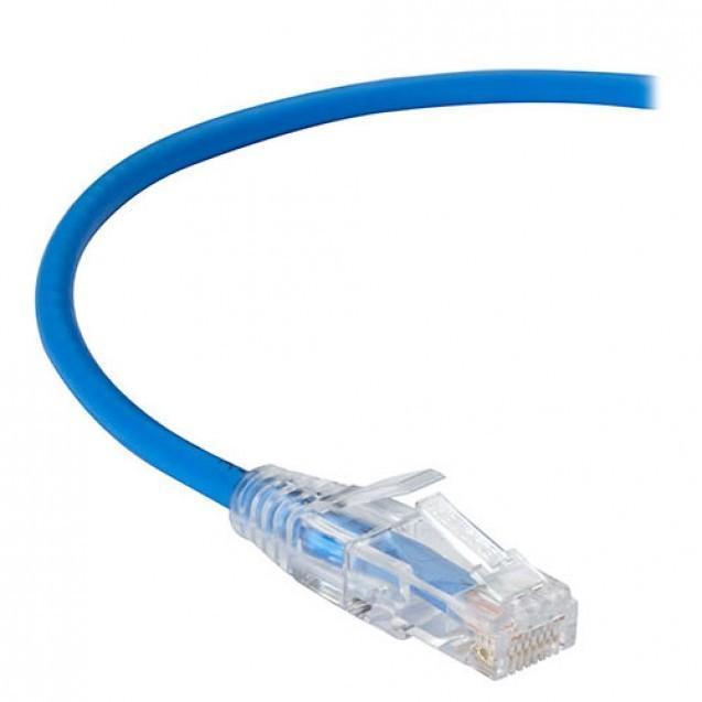 3m Certified Cat6 LSZH UTP patch cord with rugged boot and gold contacts, designed for high-performance networking.