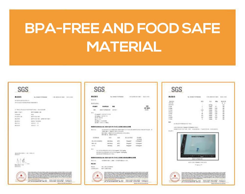Three rolls of heavy-duty vacuum food sealer bags, showcasing their thickness and multi-layer construction for optimal food preservation.