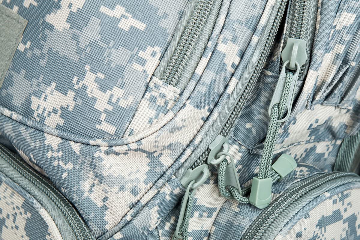 40L Large Capacity Men's Camping Backpack in military green, featuring Molle system and adjustable straps for outdoor activities.