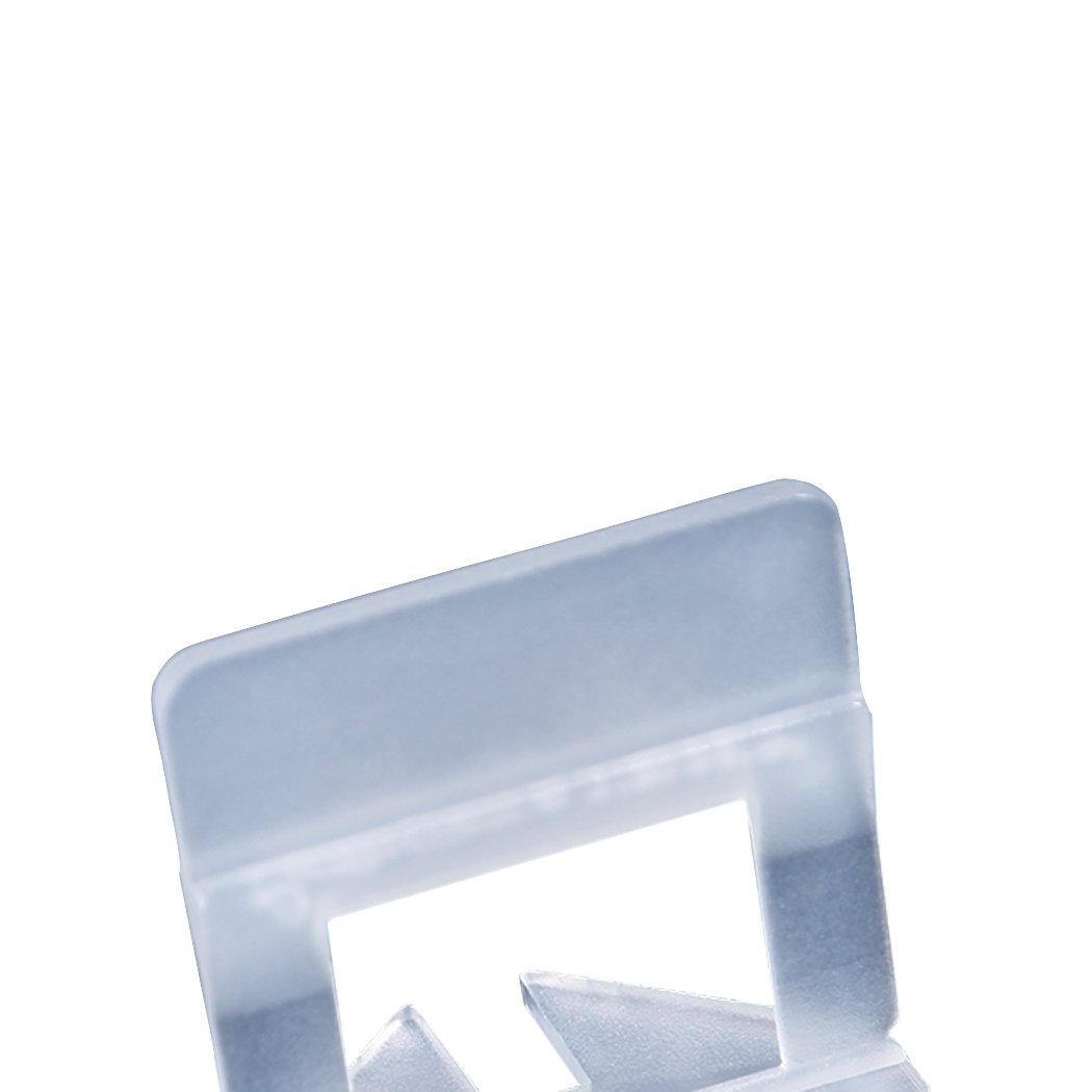 400x 2MM Tile Leveling System Clips with wedges and push plier, designed for precise tile installation and leveling.