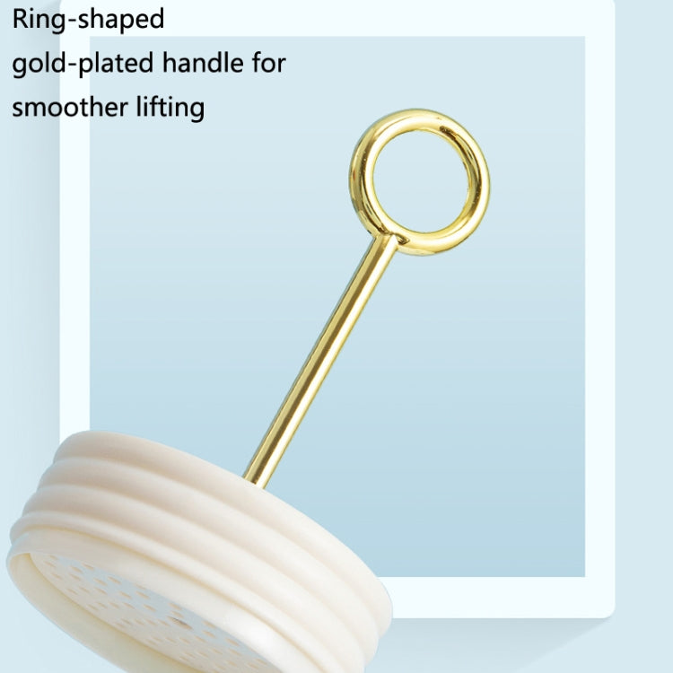 4232 Facial Cleanser Foamer with frosted bottle and gold-plated handle, designed for effective face washing.