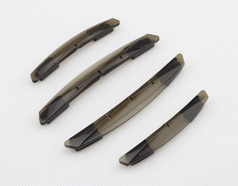 4x Anti-Collision Guard Strip Cover for car door edges, made of high-quality material, designed to prevent scratches and enhance vehicle appearance.