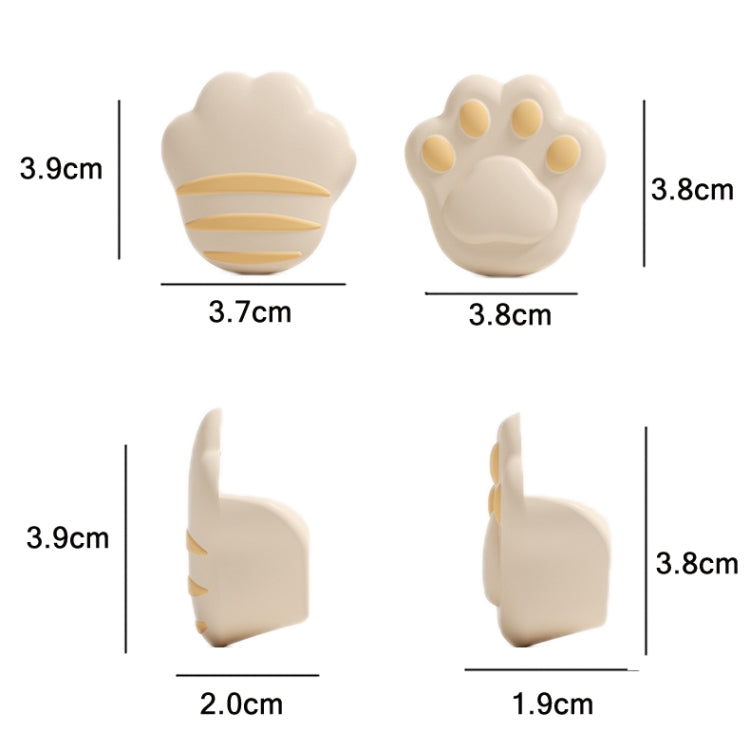 5 PCS Children Silicone Table Anti-Collision Protection Corners in various colors, designed to fit right angles of furniture.
