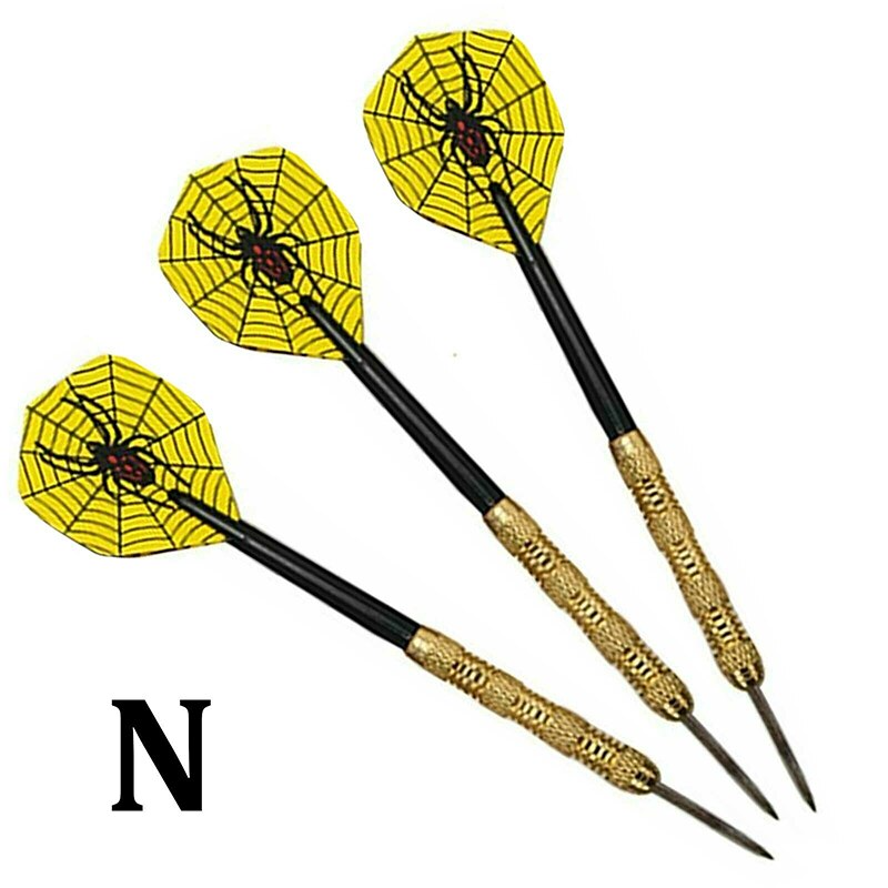 5 Sets (15Pcs) Steel Tip Professional Darts Set featuring slim barrel design, stainless steel tips, and colorful flights for enhanced accuracy.