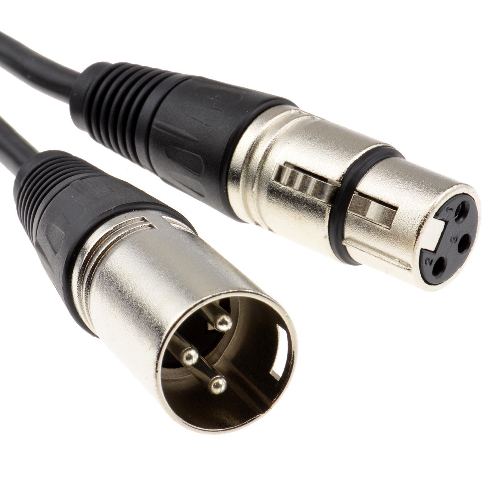 50M balanced XLR cable featuring Neutrik connectors, designed for professional audio applications.