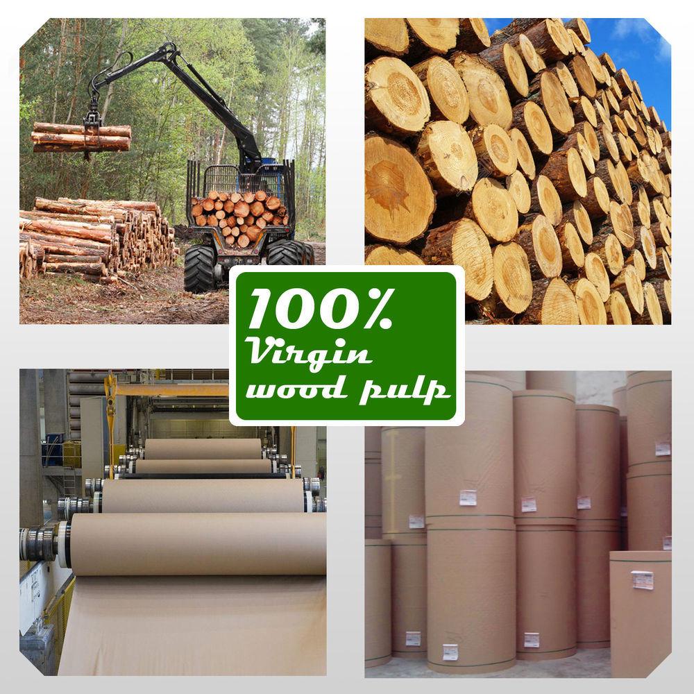 A stack of 50 eco-friendly brown paper bags with twisted handles, ideal for gifts and retail use.