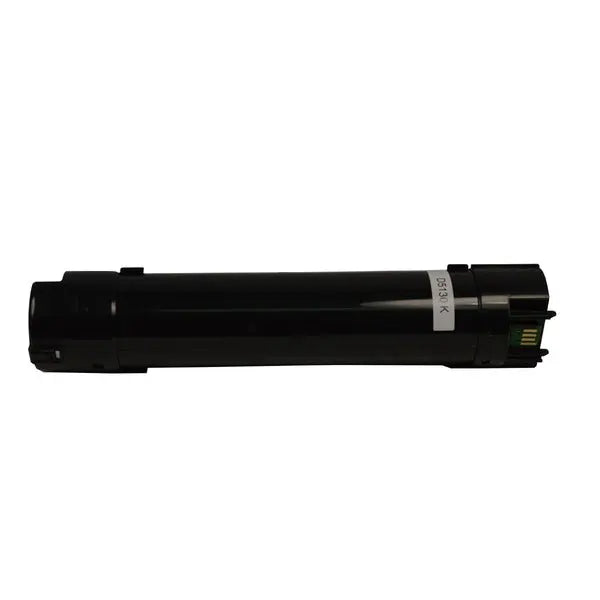 A premium black generic toner cartridge designed for laser printers, showcasing its sleek design and high-quality build.