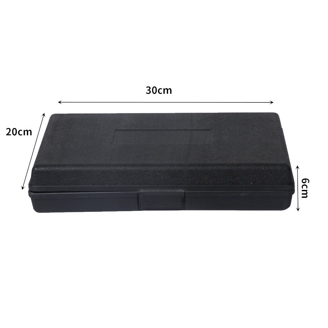 67PCS Tyre Repair Kit with various tools in a sturdy case, designed for emergency puncture repairs on vehicles.