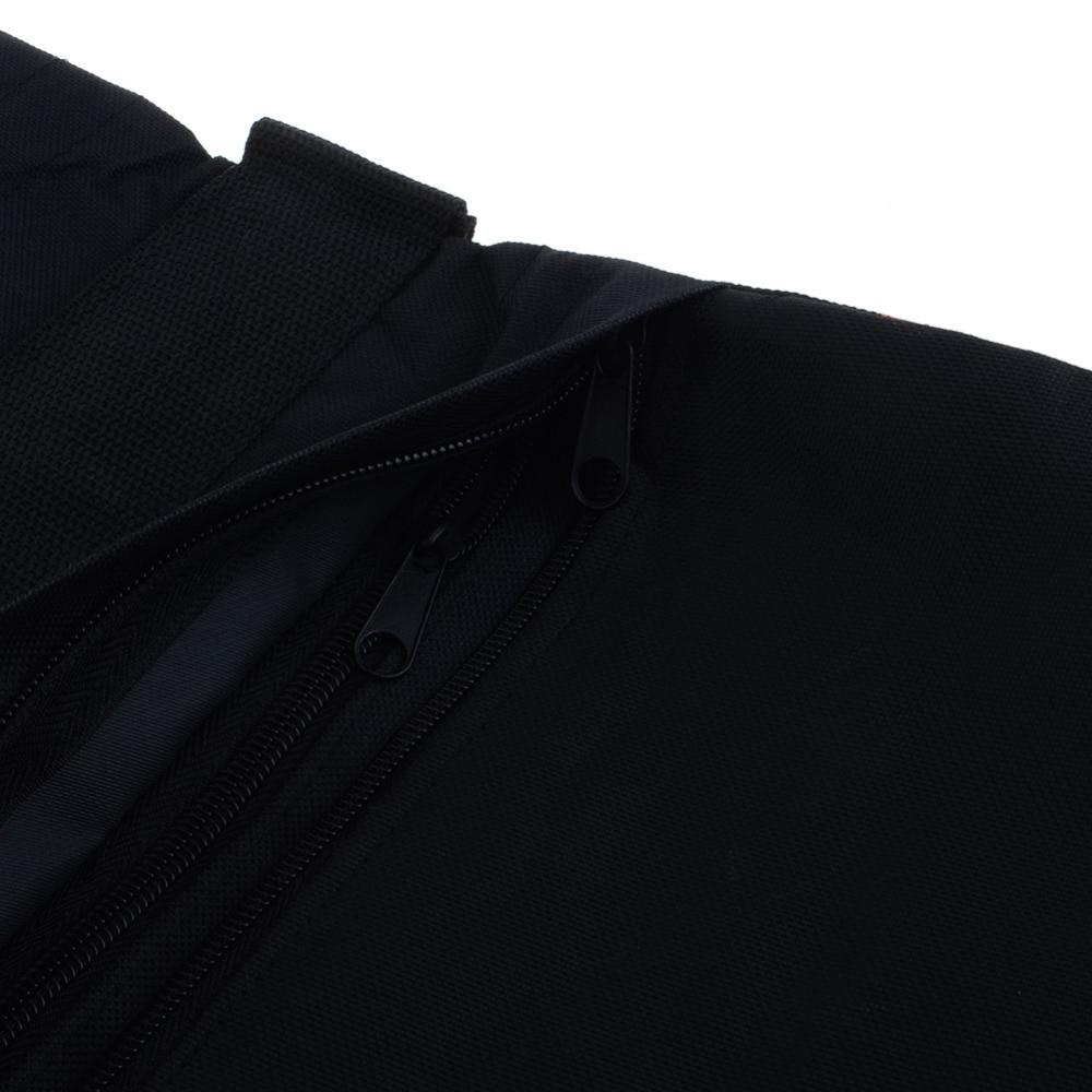 A set of six heavy-duty sandbags designed for stabilizing photo studio light stands and boom arms, showcasing their durable fabric and secure closures.